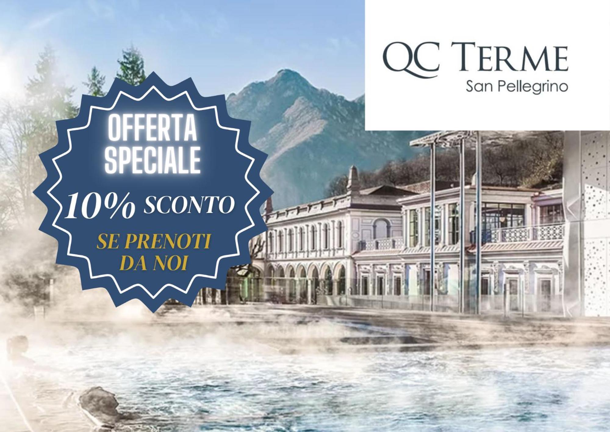 Elegante & Centrale Relax A 2 Min Dalle Qc Terme San Pellegrino Terme Εξωτερικό φωτογραφία